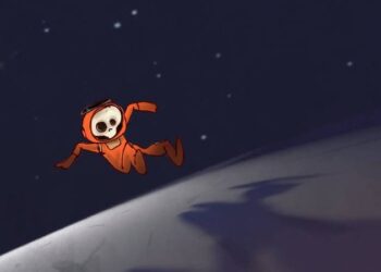 “Skull Chaser” animation recreated in Blender