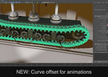Instance Along Curve 1.1.0 for Maya available