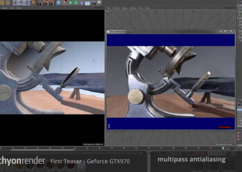 Tachyon Render for Cinema 4D teaser