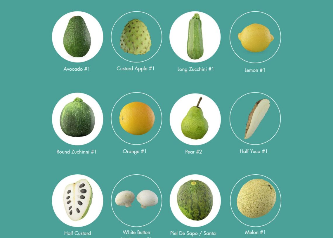 Blank Repository offers free scanned food models