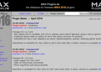 Maxplugins.de recompiled for 3DS Max 2017