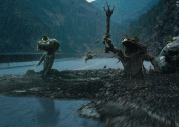 BMW M4 and Nissan Rogue behind the scenes