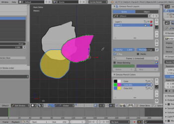 Grease Pencil v2 for Blender preview