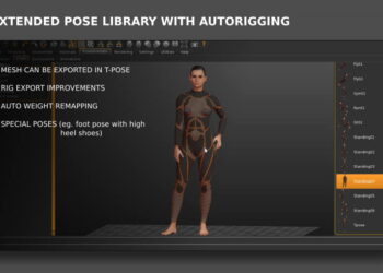 MakeHuman 1.1.0 released