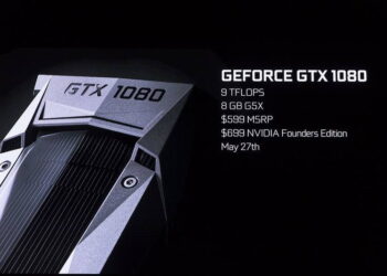 NVidia GeForce GTX 1080 announced