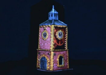 Cake presentations using projection mapping