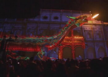 Romera’s architectural video mapping reel