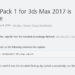 3DS Max 2017 Service Pack 1