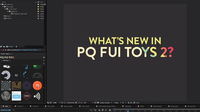 pq fui toys 2 after effects free download