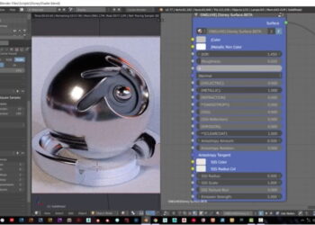 Disney Shader for Blender