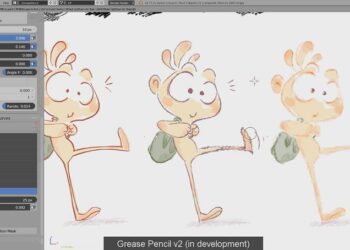Grease Pencil v2 for Blender preview