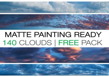 140 free high resolution panoramic clouds