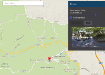 Panorama Extractor allows you to save Google Streetview panoramas