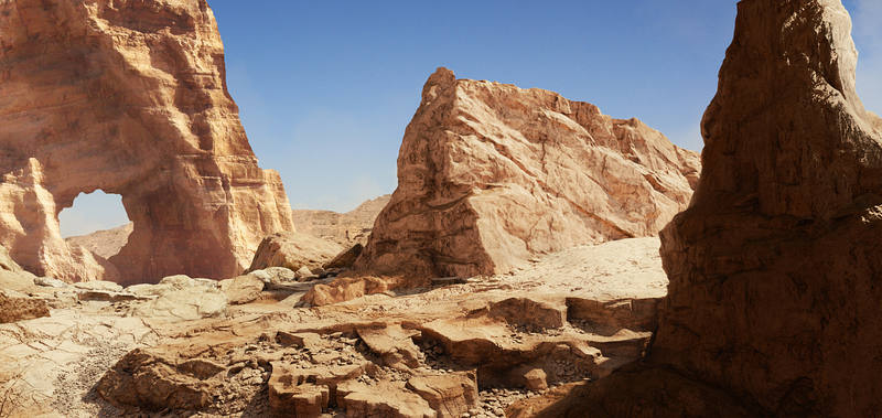 The Rock Essentials collection of scanned rock models