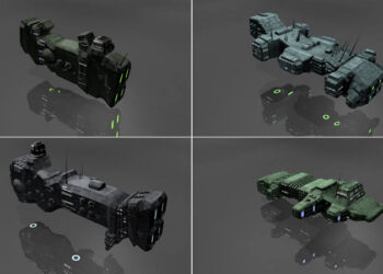 Spaceship Generator for Blender