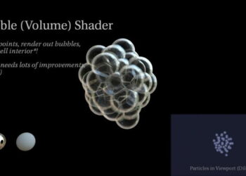 Bubble volume shader
