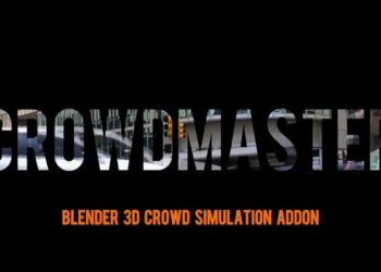 CrowdMaster offers crowd simulation tools for Blender