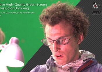Interactive quality green screen keying via Color Unmixing
