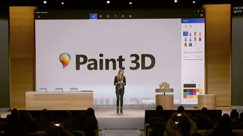 Microsoft Paint goes 3D