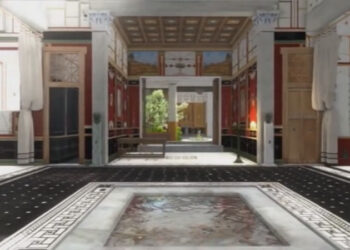 Researchers reconstruct house in ancient Pompeii using CG