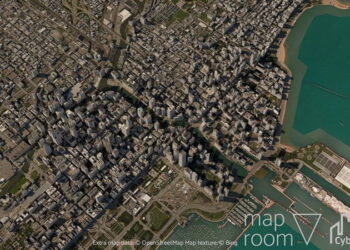 Maproom plugs in CyberCity 3D cities to 3DS Max