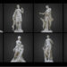 25 free 3D scans from the Louvre Museum