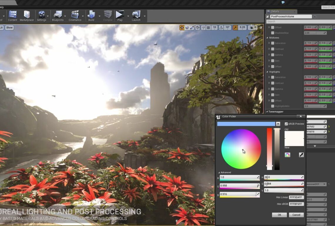 Unreal Engine 4 2017 features and State of Unreal presentation