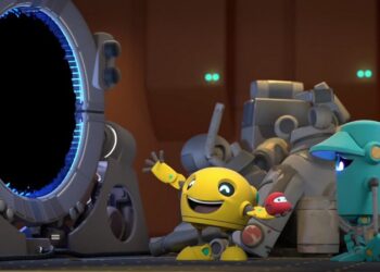 Sunny and Gerd in Spring Cleaning short film