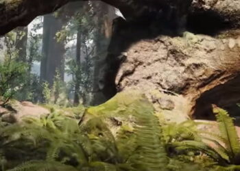 MAWI Redwood Procedural Forest Painting