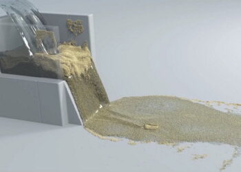 Multi-species simulation of porous sand and water mixtures