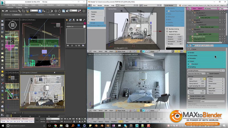 MaxToBlender released