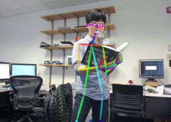 OpenPose multi-person face, body and hand keypoint detection demo