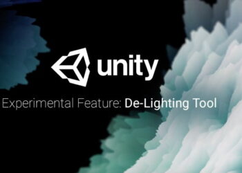 Unity’s experimental de-lighting tool