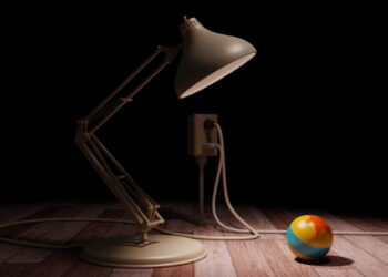 Luxo Jr. recreated with Blender