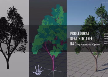 Procedural trees in Houdini
