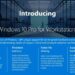 Microsoft announces Windows 10 Pro for Workstations