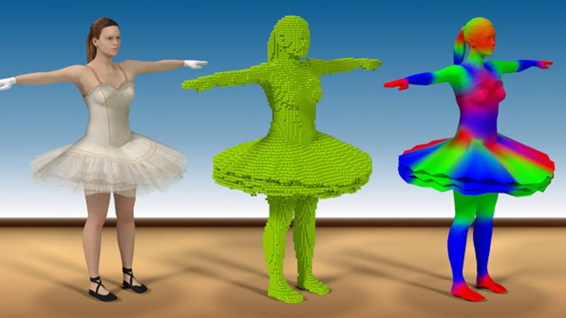 Voxel Heat Diffuse Skinning add-on for Blender