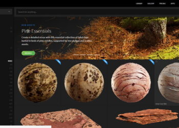 Megascans 2018 site update including new free content