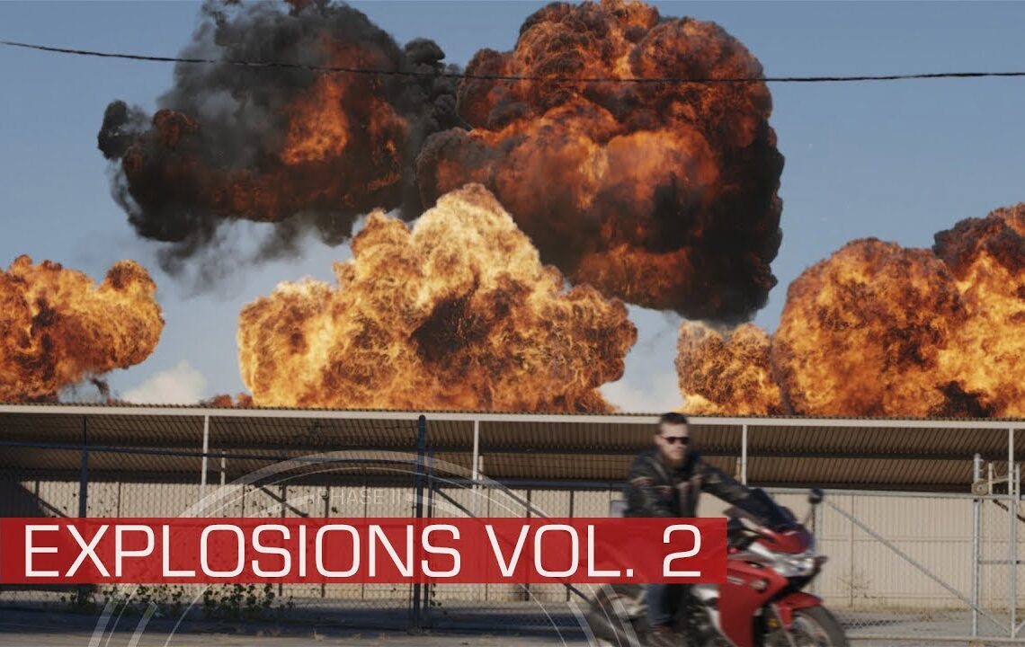 ActionVFX releases 3 new collections: Explosions Vol 2, Aerial Explosions and Dust Waves Vol.2