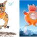 2D and 3D artists bring kid’s drawings to life for The Monster Project 2017