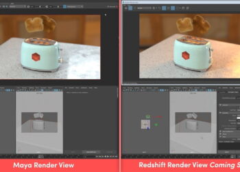 Redshift 2.5 preview – faster Maya IPR