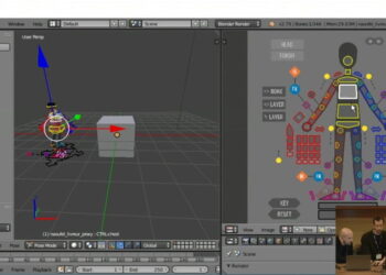 Create rig controls with the new Blender addon RigUI