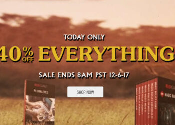 Red Giant one day 40% sale