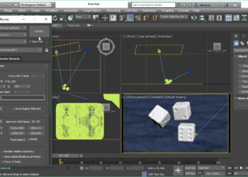 AI Denoising in FinalRender preview