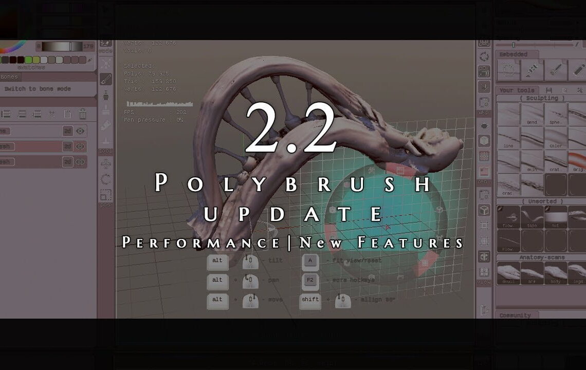 Polybrush 2.2 released