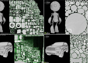 Motiva Unknit tests demonstrate automatic unwrapping