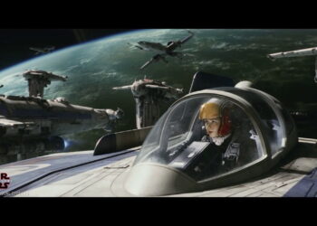 Behind the scenes of ILM’s Star Wars: The Last Jedi Bombing Run scene