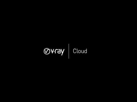 First video released showing V-Ray Cloud