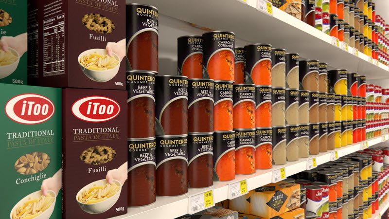 Stacking shelves with RailClone