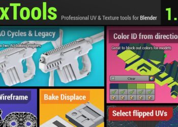 Textools for Blender 1.1 released
